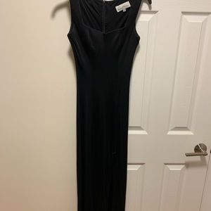 Long black dress